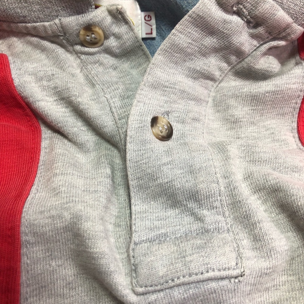 Vintage Mondttta Canadian Rugby Shirt Short Sleeve Mens Large - Picture 14 of 16